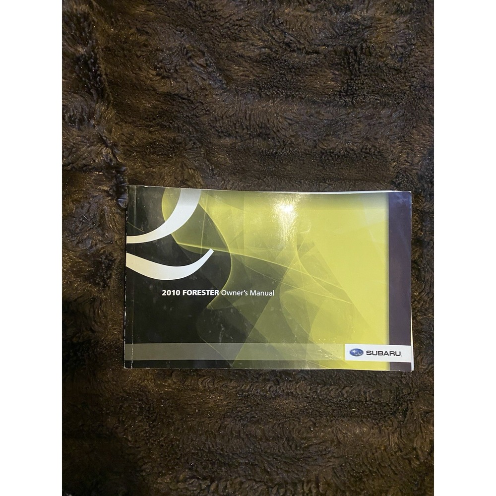 2010 Subaru Forester Owners Manual Navigation Manual